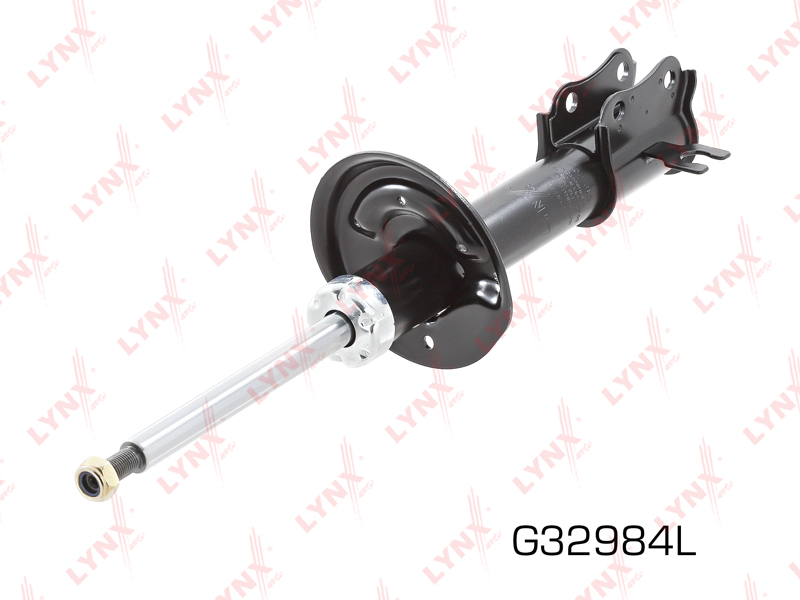 Shock absorber strut gas, left, front