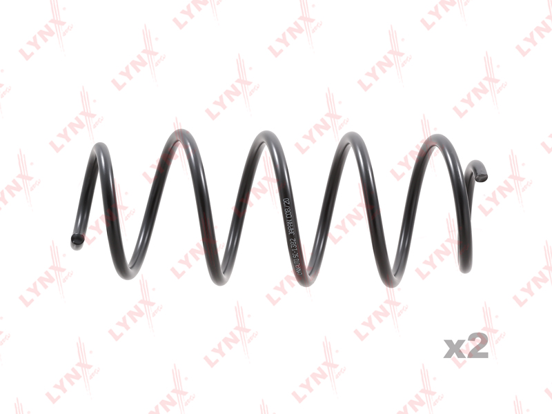 Coil spring, front