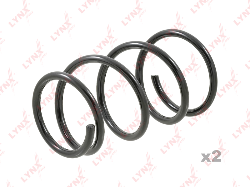 Coil spring, front