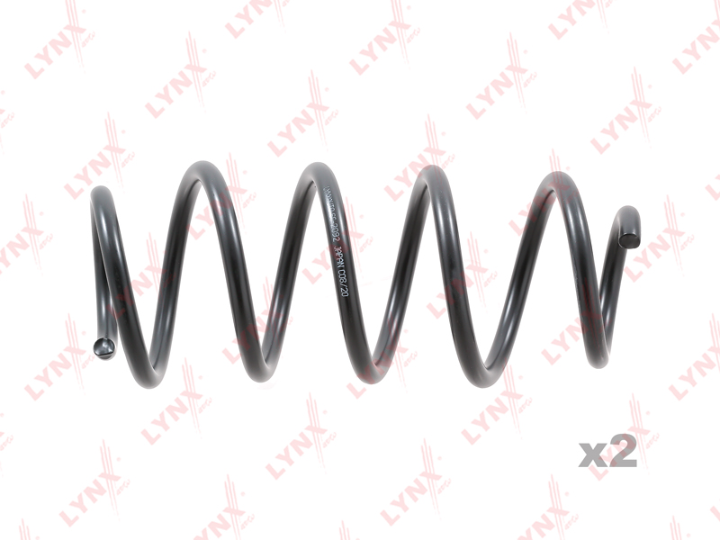 Coil spring, front