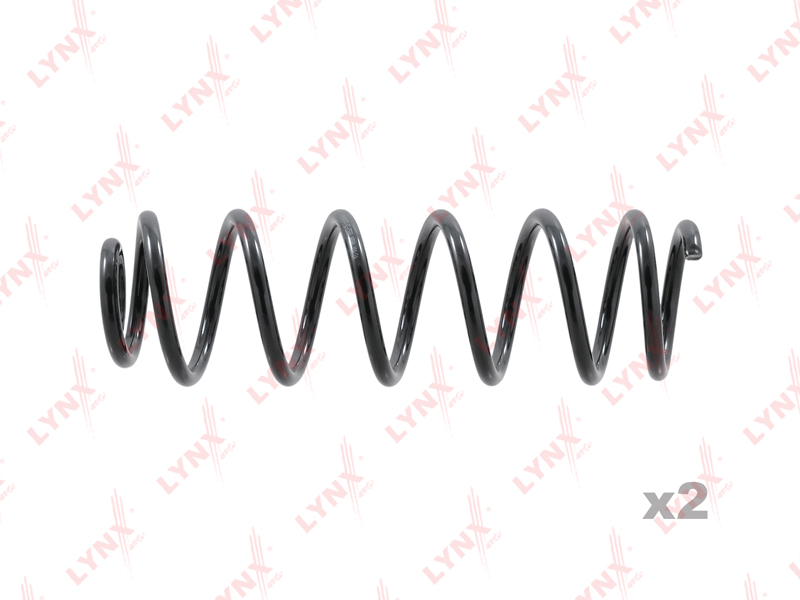 Coil spring, rear