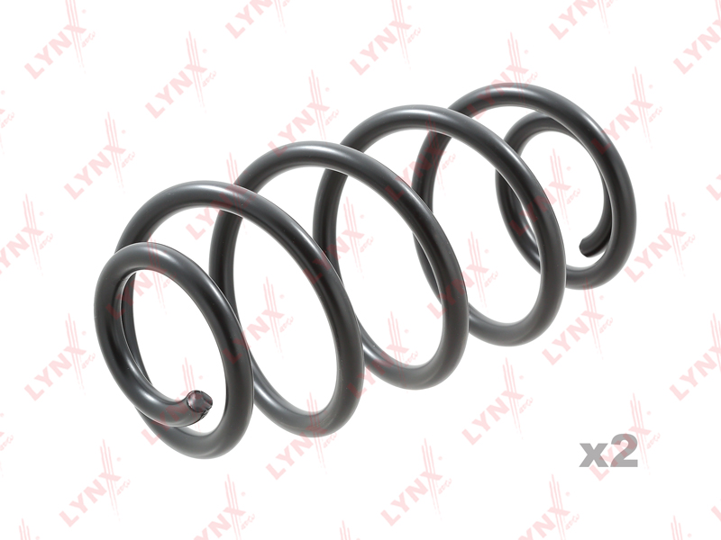 Coil spring, rear