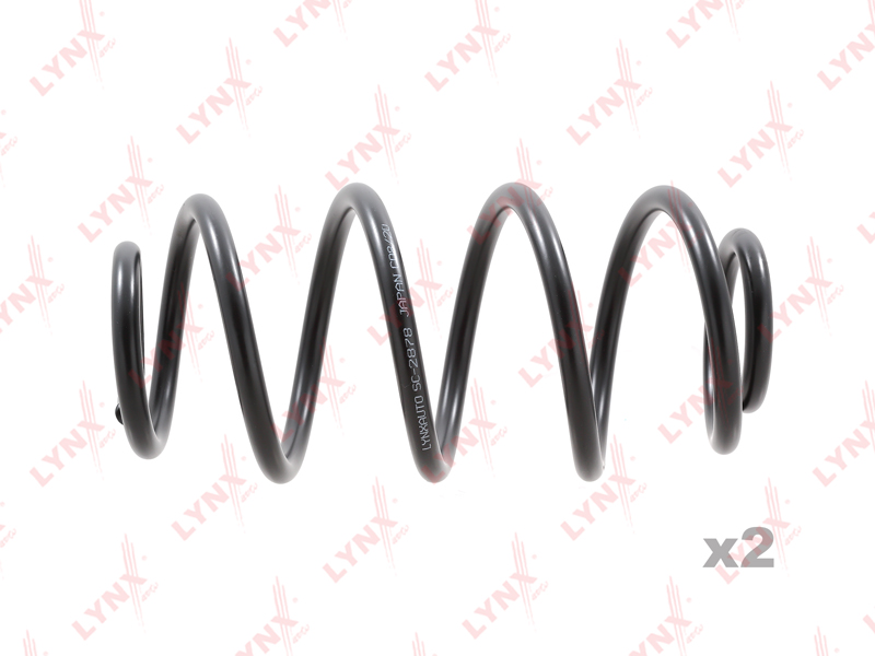 Coil spring, rear