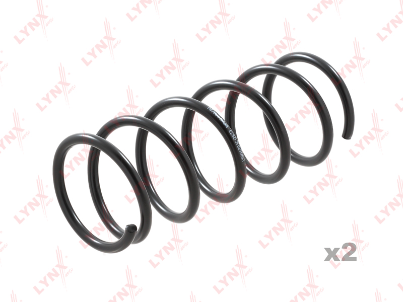 Coil spring, front
