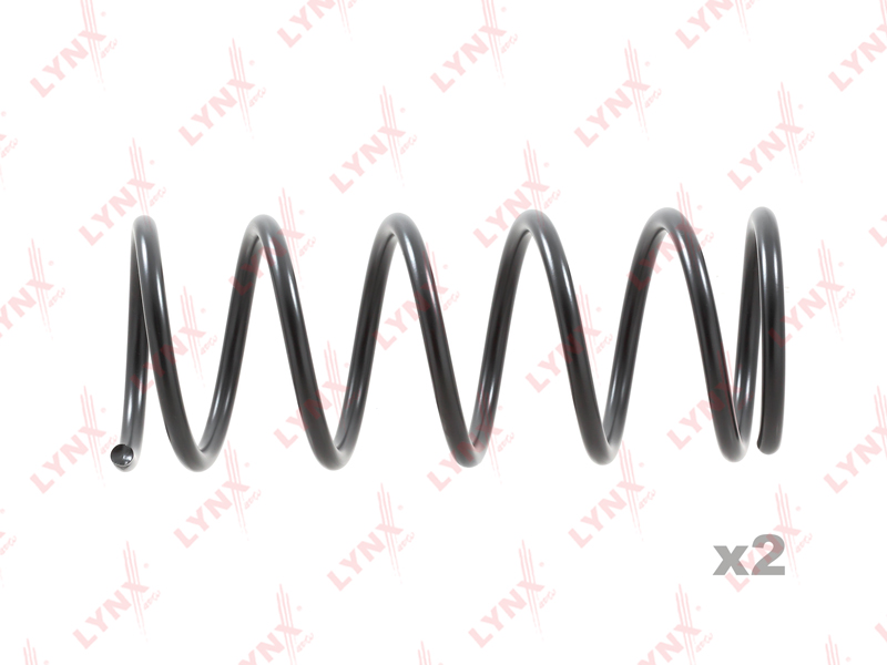 Coil spring, front