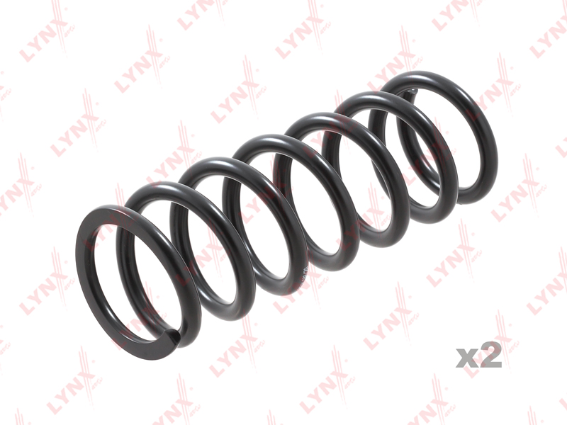 Coil spring, front