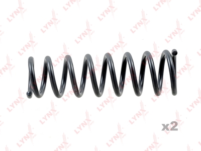 Coil spring, front