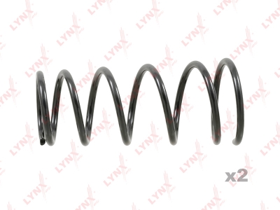 Coil spring, front